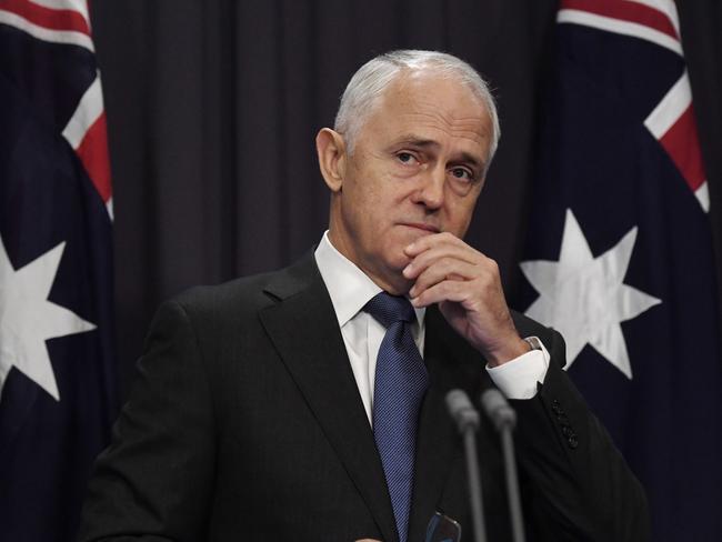 Malcolm Turnbull offered his condolences and support to the UK. Picture: AFP