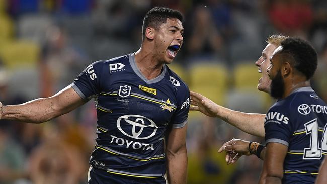 The Cowboys have won four games in a row for the first time since 2017. That year, they made the Grand Final. (Photo by Ian Hitchcock/Getty Images)