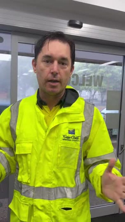 Fraser Coast mayor in plea to residents as flash flooding hits