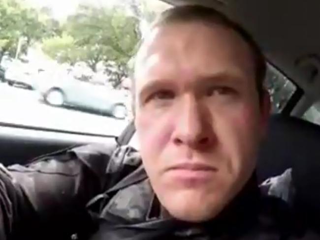 Brenton Tarrant live streamed the massacre. Picture: YouTube.