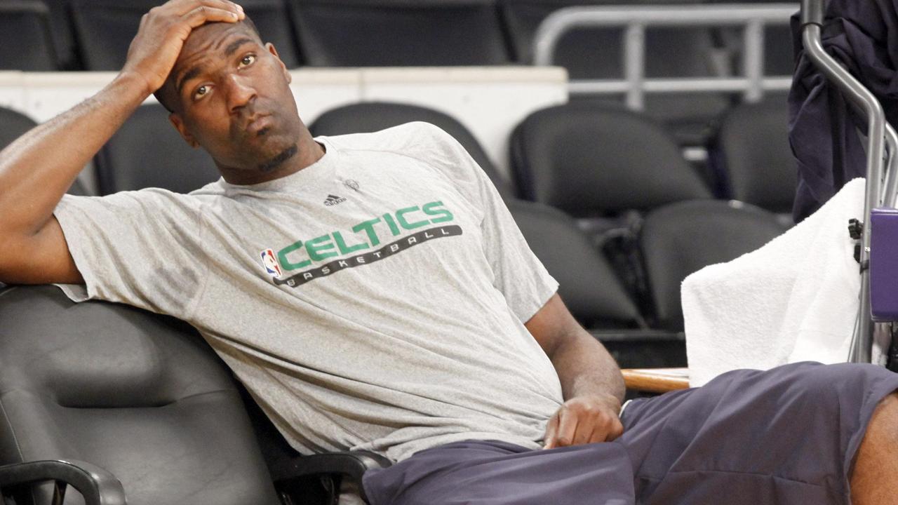 Kendrick Perkins doesn’t let anybody score on him.