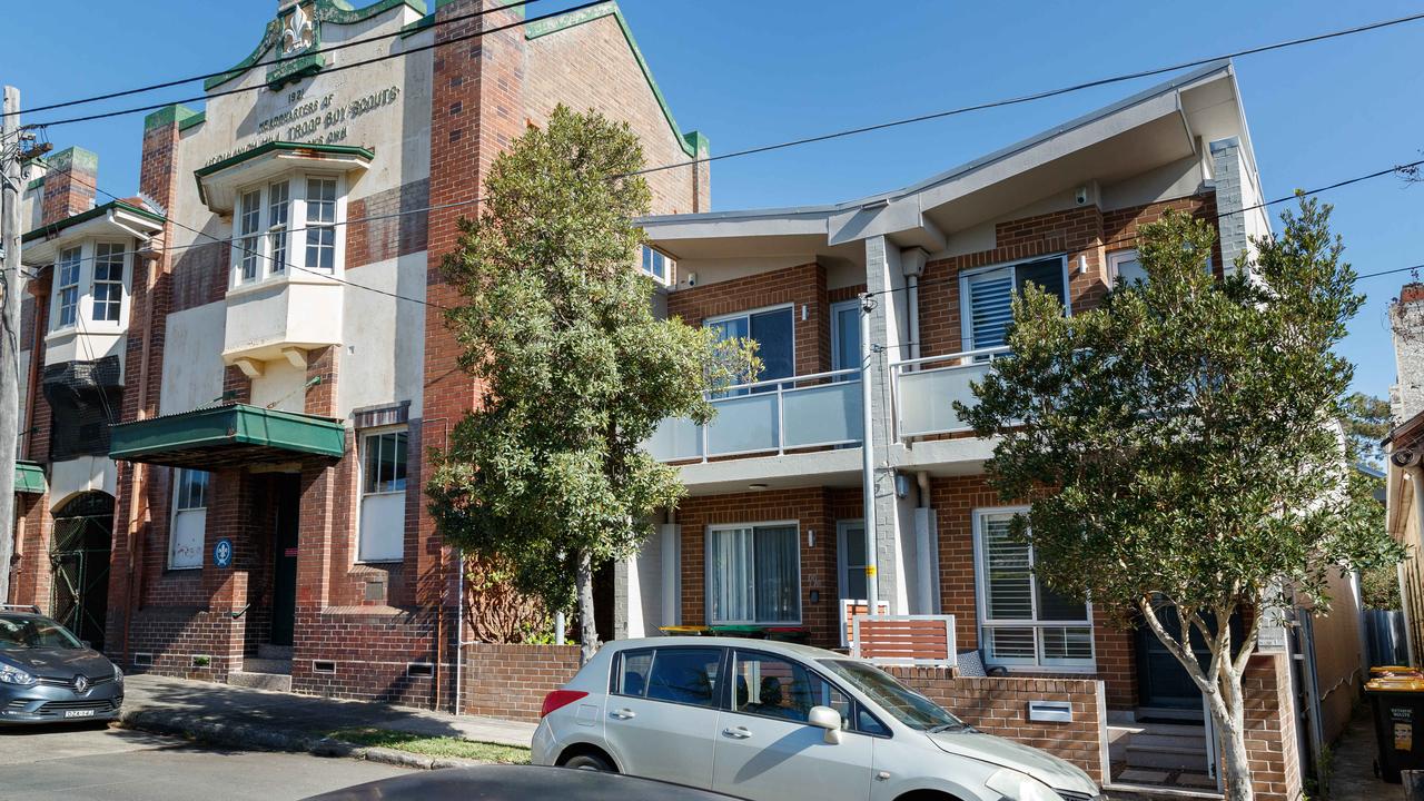 The house is located in Dulwich Hill in Sydney’s Inner West. Picture: NewsWire / Max Mason-Hubers