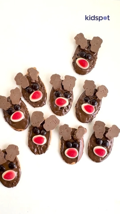 Easy reindeer biscuits