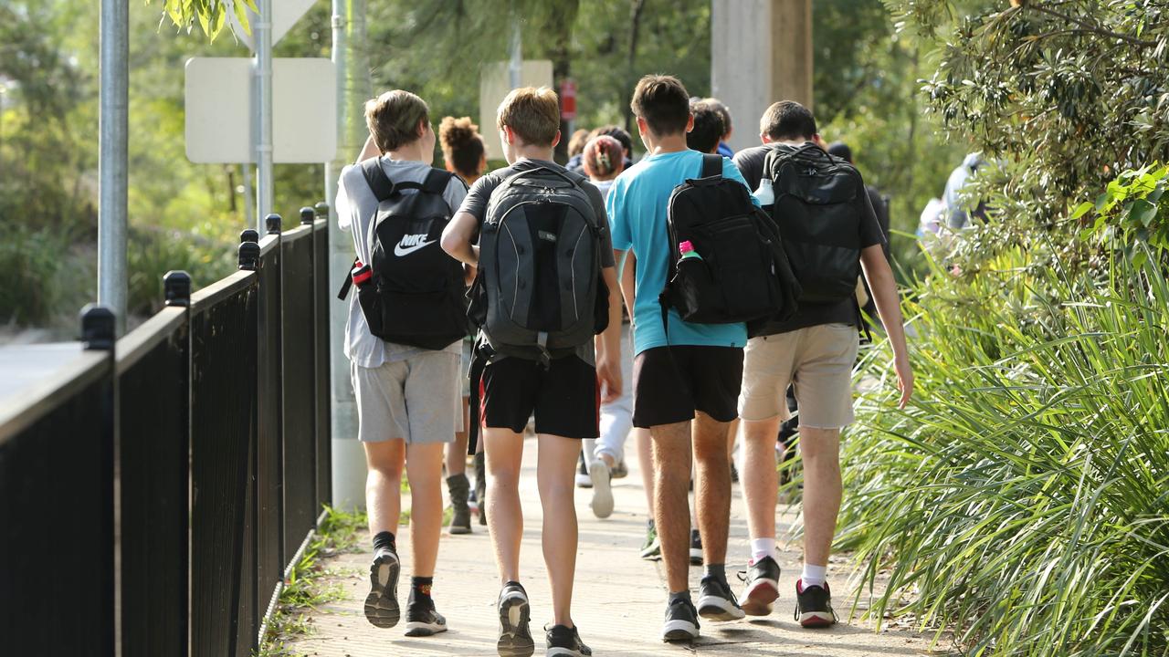 The new laws will protect students and staff from aggressive and threatening parent behaviour. Picture: Tim Hunter
