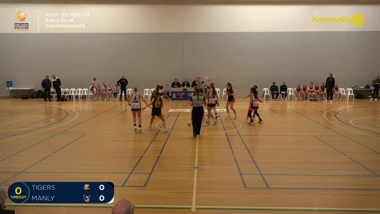 Replay: Melbourne Tigers v Manly Warringah Sea Eagles (Girls Championship 7/8th Play-Off) - 2024 Basketball Australia U14 Club Championships Day 6