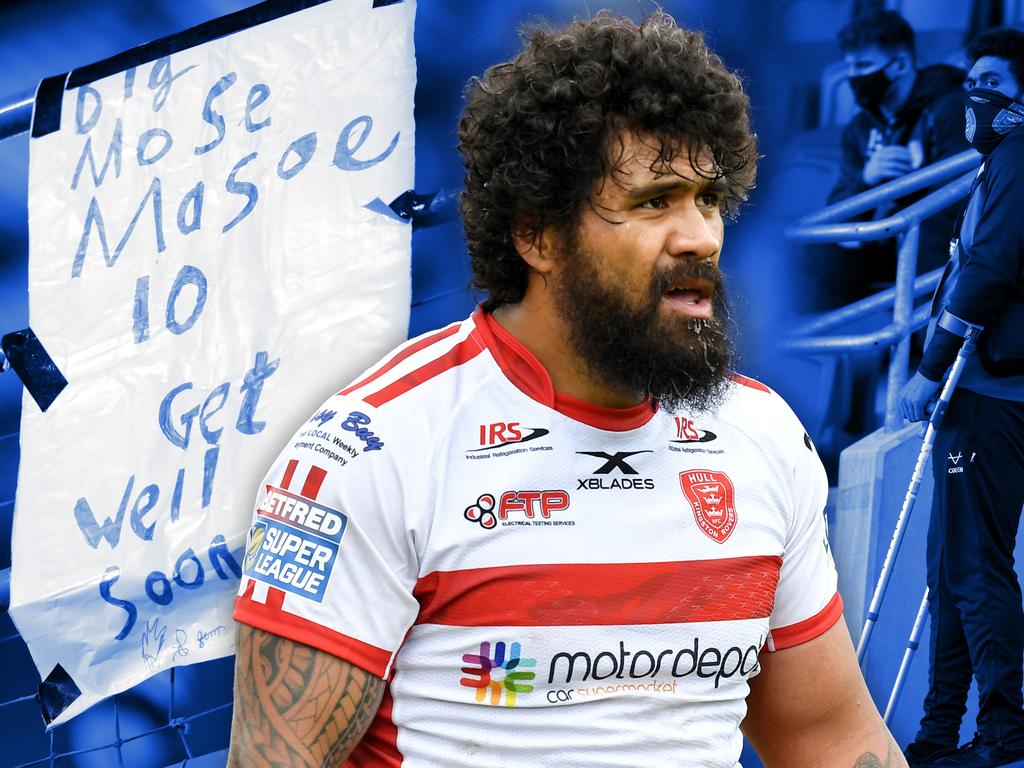 Mose Masoe and his family are back on Australian soil, ready to reunite in celebration.