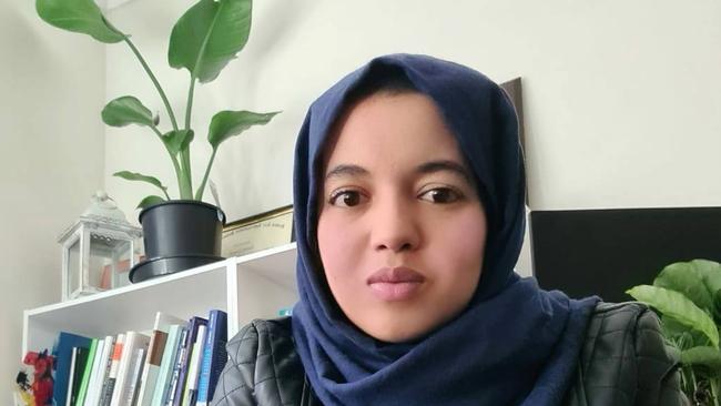 Monash University PhD candidate Tasnim Mahmoud Sammak. Picture: Monash Education / Facebook