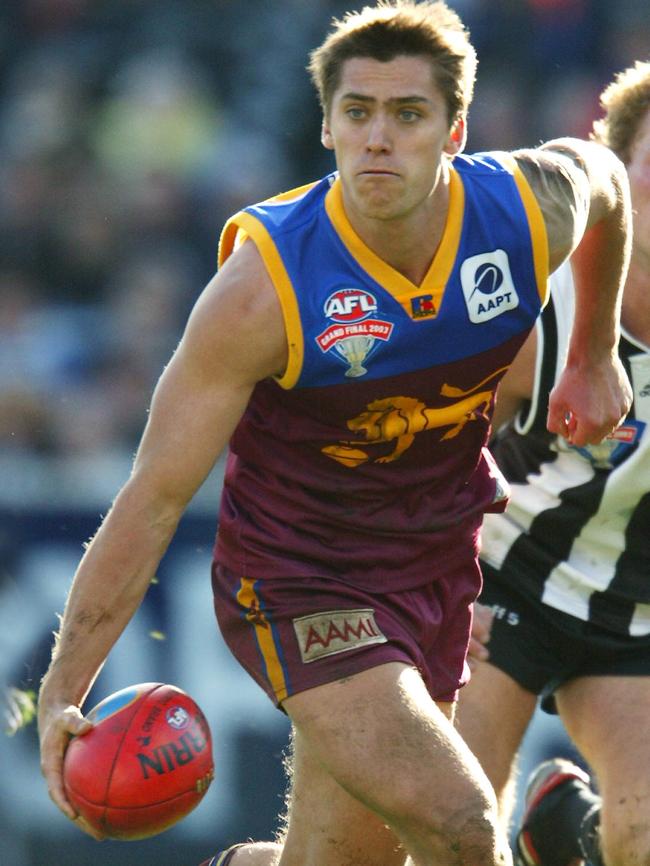 Simon Black had 39 disposals in the 2003 decider. Pic: Craig Borrow