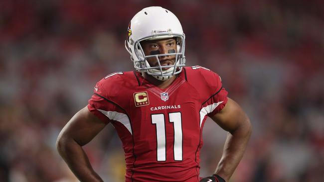 Arizona wide receiver Larry Fitzgerald, #11.