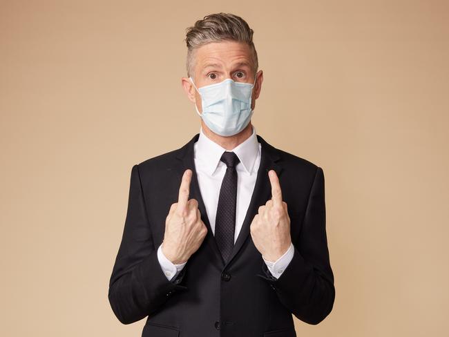 Gruen host Wil Anderson for SMARTdaily,