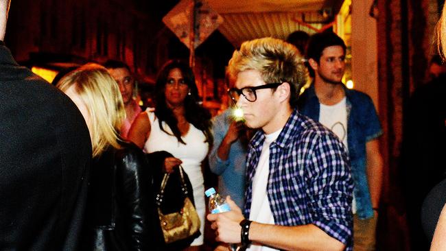 One Direction’s Niall Horan celebrated his birthday at Boutique Nightclub in Prahran. Picture: Tim Carrafa