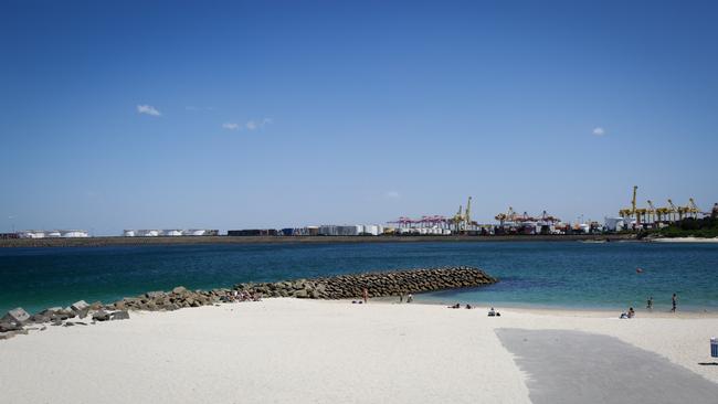 Yarra Bay Beach when clean.