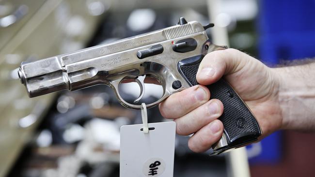 Australia’s state and federal governments have both spent up big on guns in the last five years, according to new data. Picture: Sam Ruttyn