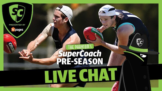 The Phantom's Pre-season LIVE CHAT