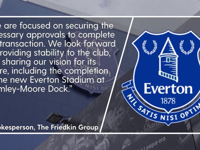 Friedkin Group agrees deal to buy Farhad Moshiri’s majority stake in Everton