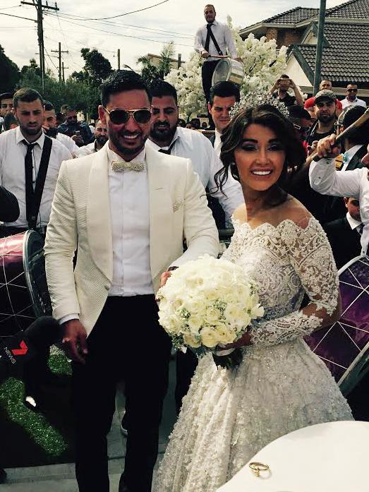 Salim Mehajer and Aysha.