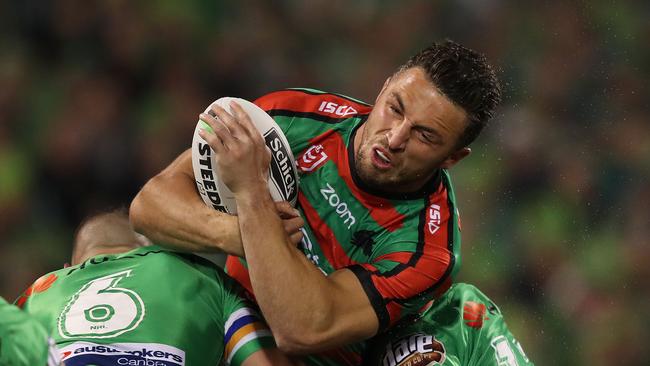 The retirement of Sam Burgess leaves the Rabbitohs light on the edges.