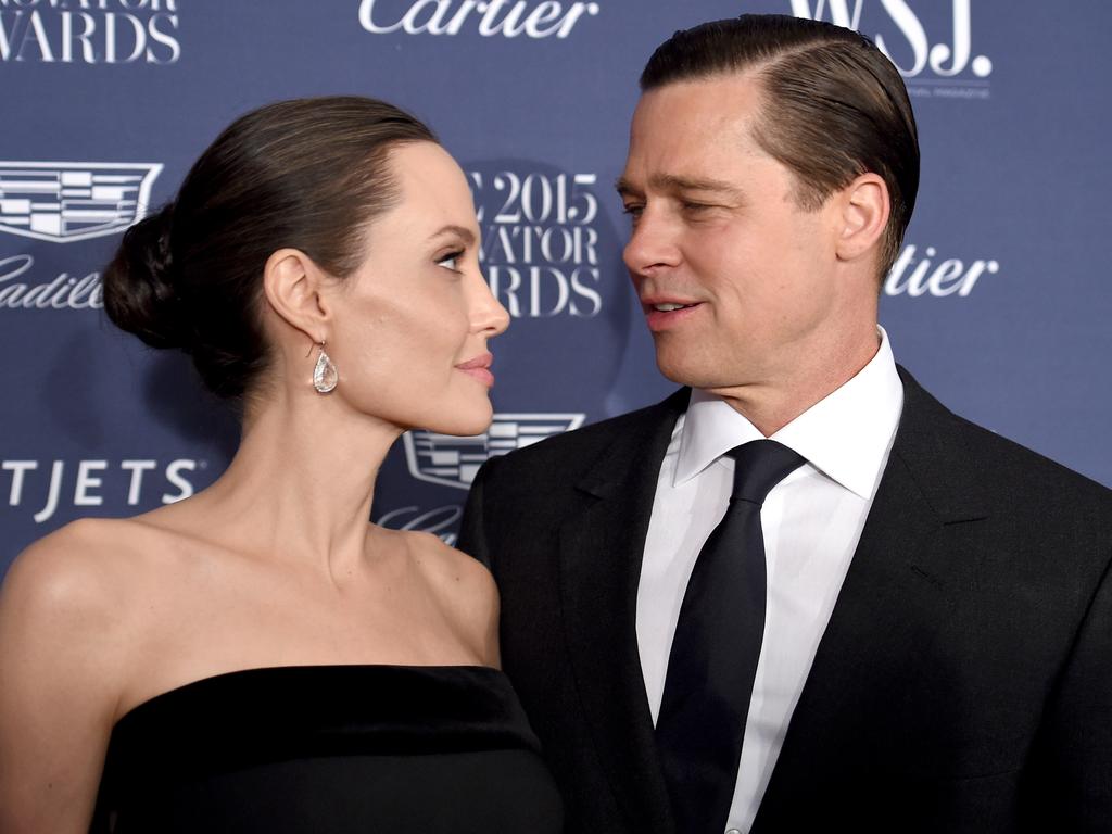 2015 Entertainment Innovator Angelina Jolie Pitt and Brad Pitt attend the WSJ. Magazine 2015 Innovator Awards at the Museum of Modern Art on November 4, 2015 in New York City. Picture: Getty