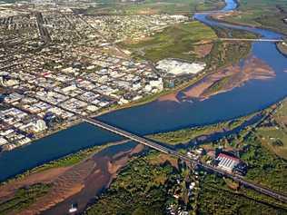 PANORAMIC: Aerial view of Mackay. Picture: Stuart Quinn