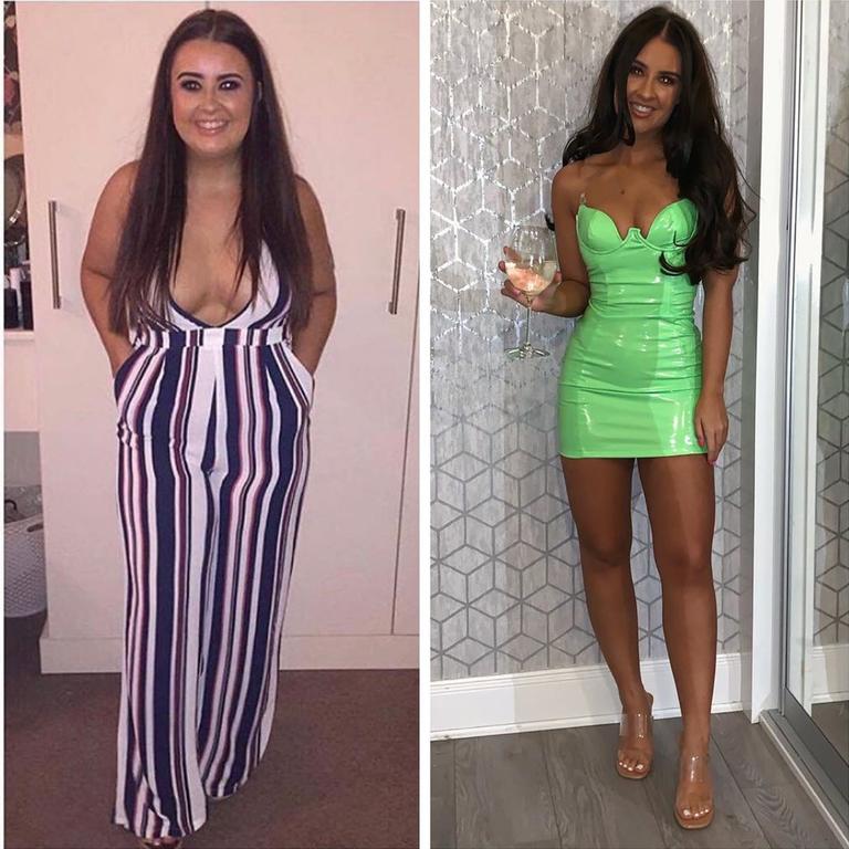 On her Instagram, Ms Young shares her top weight-loss tips. Picture: Instagram / Emma Young