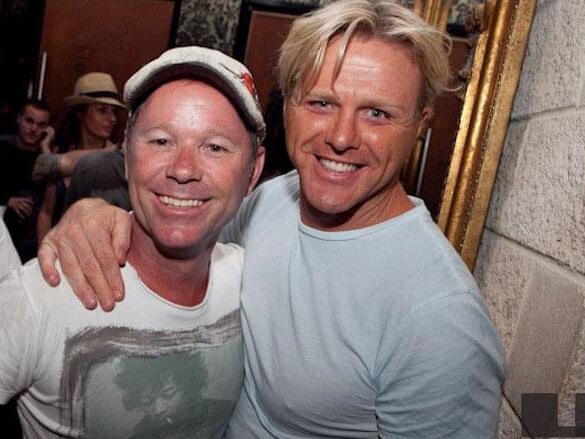 Dermott Brereton and Paul Laver.