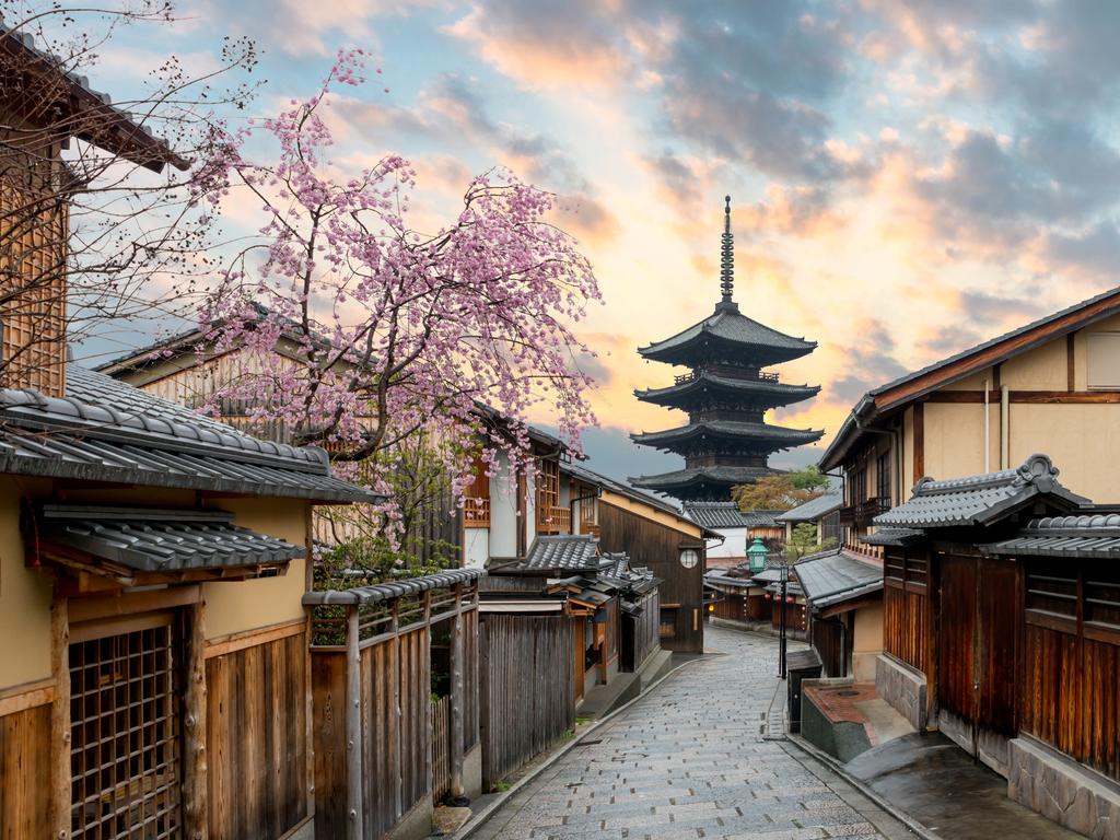 The food is just as delicious in charming Kyoto. Picture: iStock