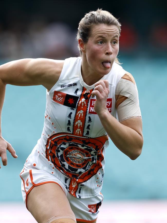 Nicola Barr defended the AFLW’s expansion. Photo by Phil Hillyard.