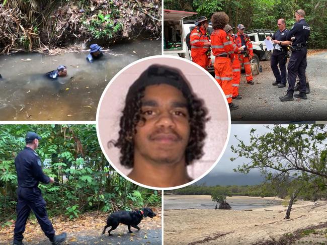 Police, SES, divers and a human remains detection dog have scoured remote bushland near Yarrabah for the remains of missing teen Markiah Major.