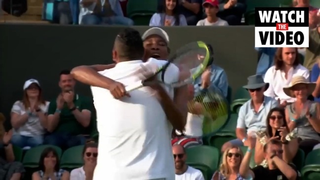 Nick Kyrgios and Venus Williams win first doubles match together