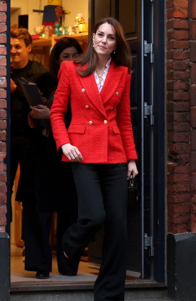 Kate’s full fashion look. Picture: Getty Images