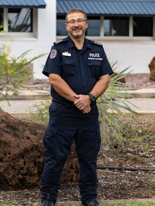 Senior Sergeant Ian Davie was awarded an Australian Police Medal. Picture: Supplied