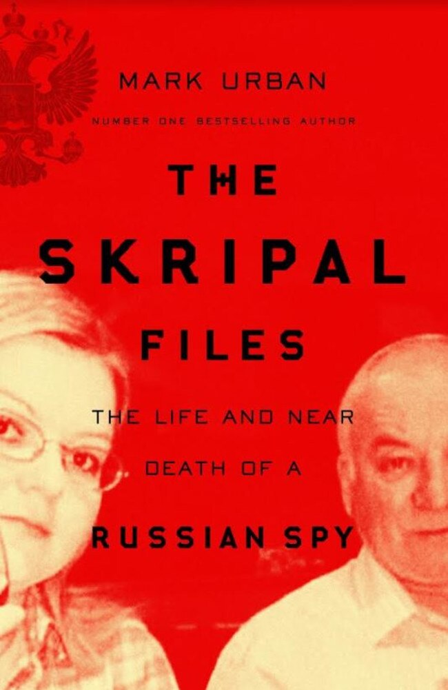 The cover of The Skripal Files by Mark Urban.