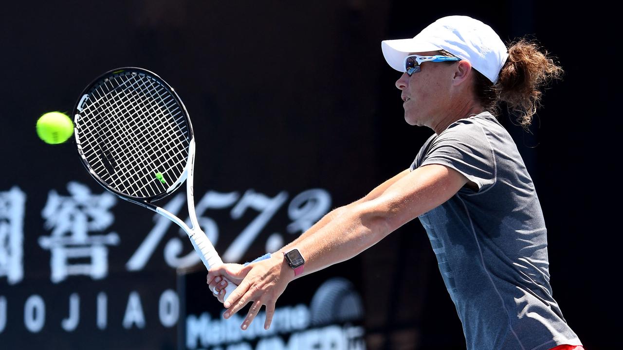 Stosur is keen to impart her tennis wisdom to Australia’s younger generation. Picture: AFP