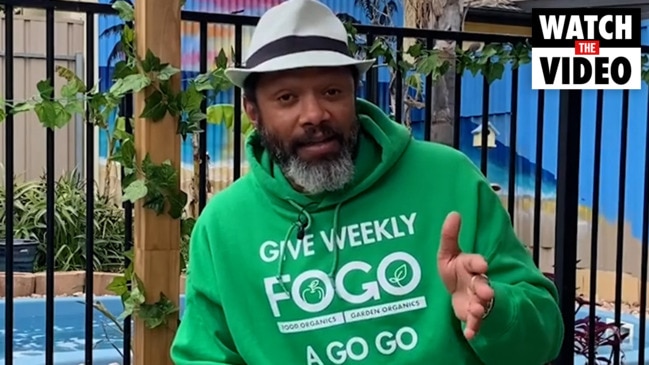 FOGO Champion gets behind the green bin