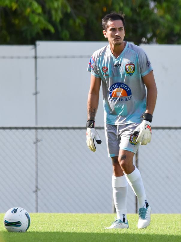 Casuarina goalkeeper Dyan Newall. Picture: Supplied.