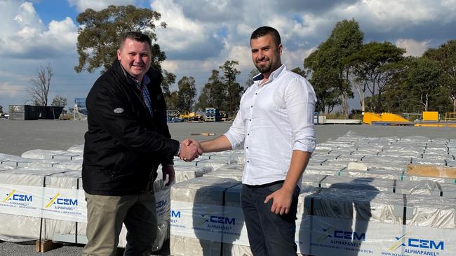 Wollondilly state Liberal MP Nathaniel Smith was taken on a tour of the XCEM facility on Friday by CEO Jesse Rafidi.