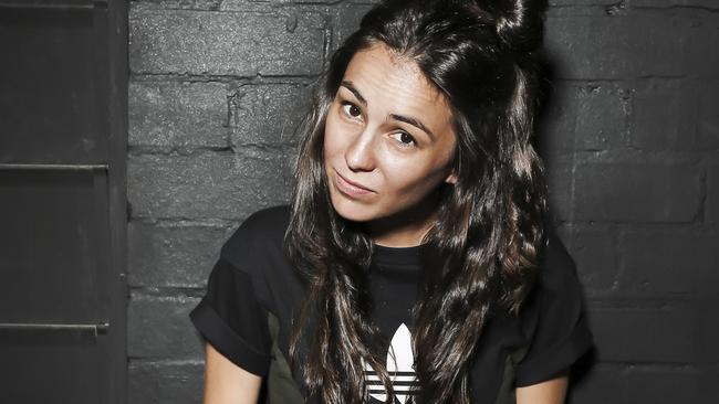 Singer Amy Shark is enjoying a meteoric rise to fame. Picture: Mark Cranitch