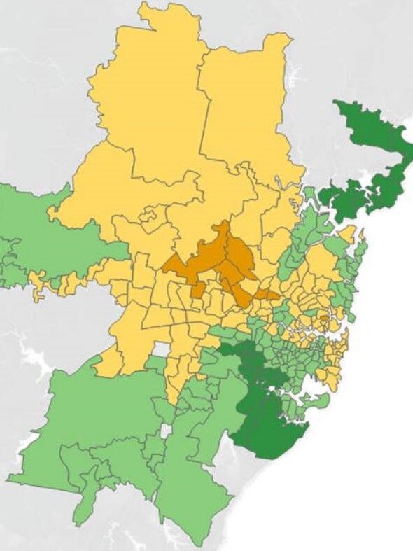 Drivers who benefited from the old scheme are highlighted in dark green.