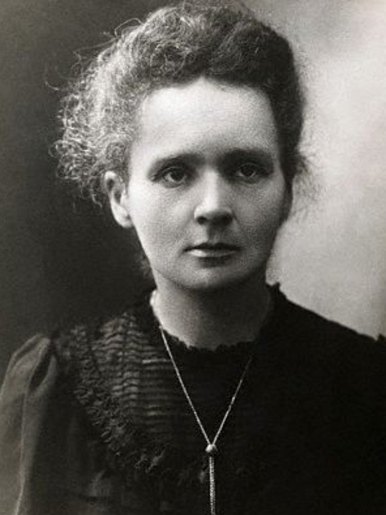 Most ­influential woman: Marie Curie | Daily Telegraph