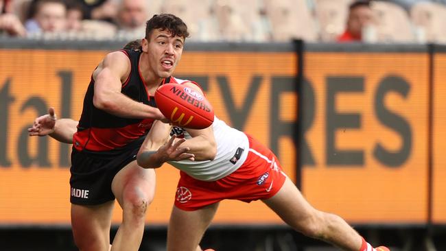 Massimo D'Ambrosio has made an impressive start to his AFL career at Essendon. Picture: Getty Images