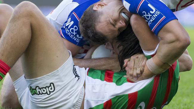 The Bulldogs did their best to slow the game down. Image: AAP Image/Craig Golding