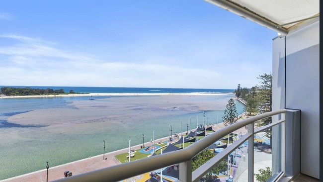 Waterfront one bedroom apartment in the entrance on the central coast listed for $430,000.