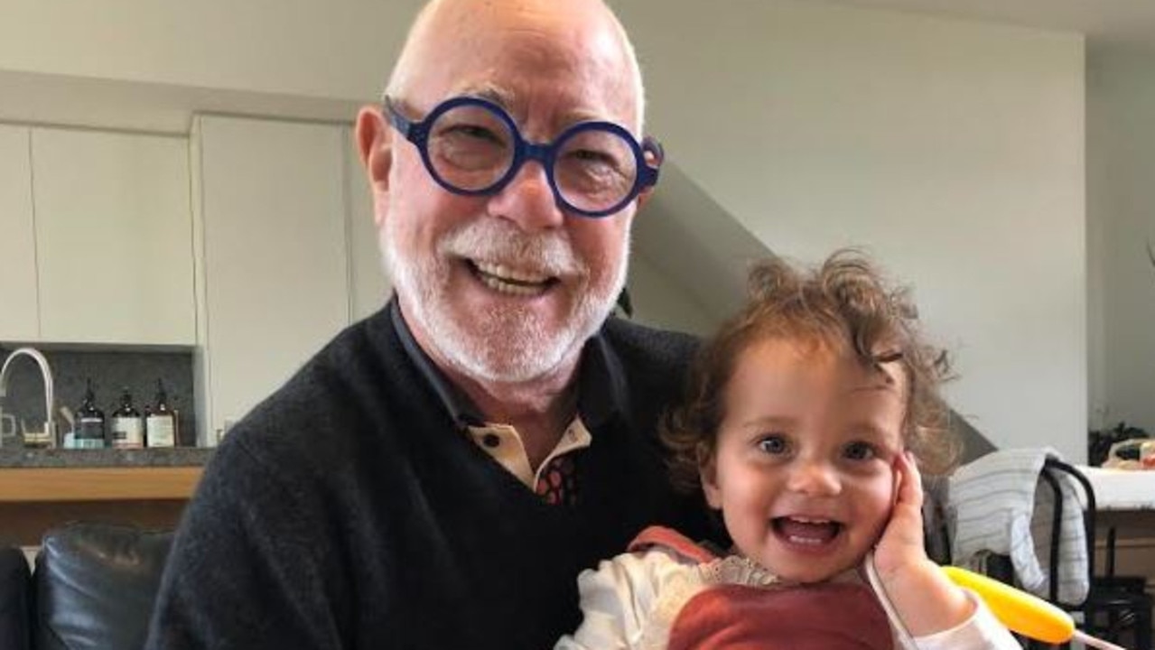 Allen Fugler with his granddaughter Rose. Picture: Supplied