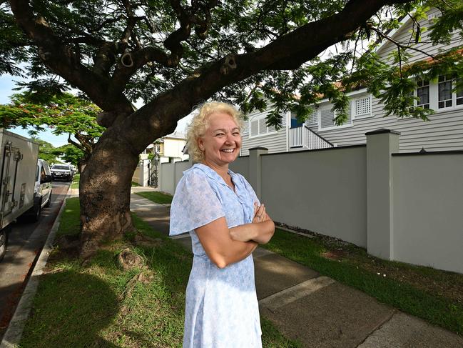 4/1/2024: Tracy Kelly, who is selling her house in Hendra, Brisbane.  pic: Lyndon Mechielsen/Courier Mail