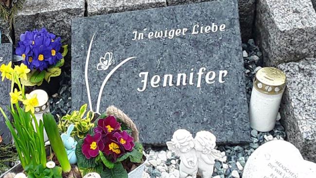 Jennifer Kohl's grave. Photo: Supplied.