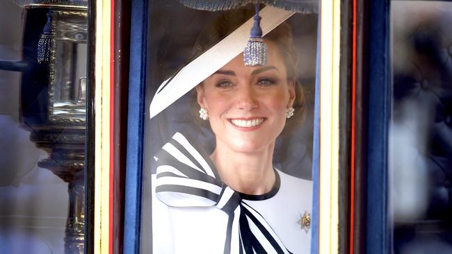 She also popped up at Trooping the Colour. Picture: Chris Jackson/Getty Images