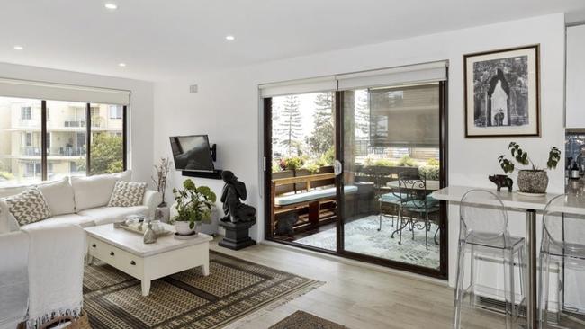 Angie Asimus and husband Chris Abbott have sold their Collaroy investment apartment. Picture: realestate.com.au