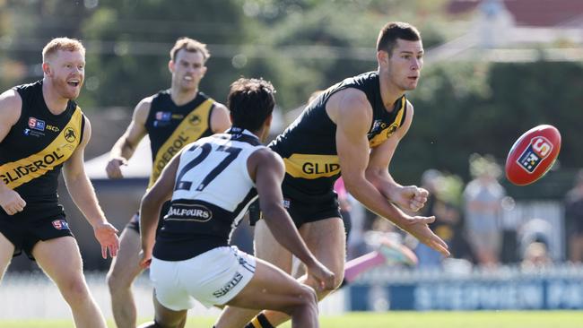 Matthew Allen is one of many mature age prospects coming out of SA. Picture: SANFL/David Mariuz