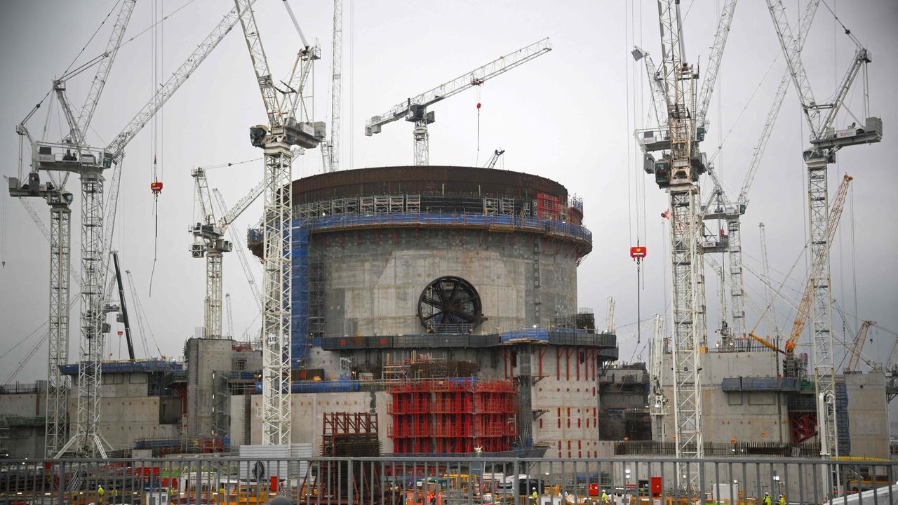 Foreign nuclear generation projects, including the UK’s Hinkley Point C development, have been hit with significant delays and cost overruns. Picture: AFP / Daniel Leal