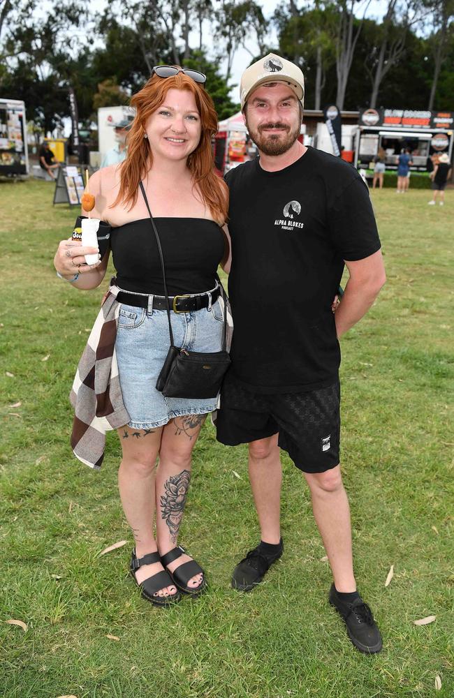 Wendy McClure and Tim Dudkowski at Sounds of Rock 2024 in Hervey Bay. Picture: Patrick Woods.